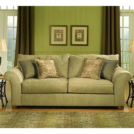 Classic Stationary Sofa